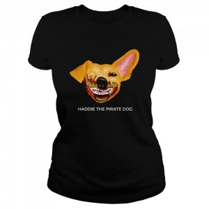 Haddie the pirate dog shirt 2