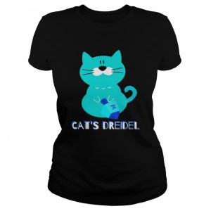 Hanukkah Dreidel Chanukah Cat Shirt