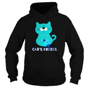 Hanukkah Dreidel Chanukah Cat Shirt 5