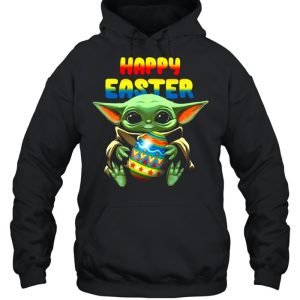 Happy Easter 2021 With Baby Yoda Hug Easter Egg shirt 5