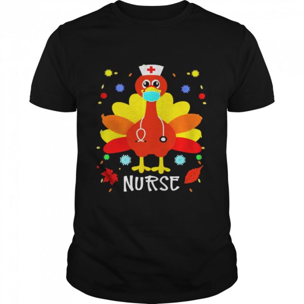 Happy Thanksgiving Turkey Nurse T-shirt