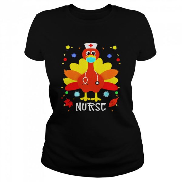 Happy Thanksgiving Turkey Nurse T-shirt