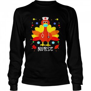 Happy Thanksgiving Turkey Nurse T shirt 3