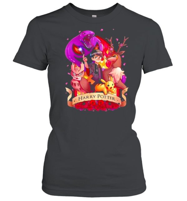 Harry Potter And Pokemon shirt