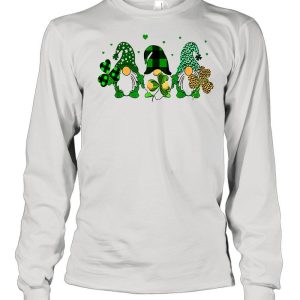 Hippie Gnomes Plaid Happy St Patrick's Day 2021 shirt 3