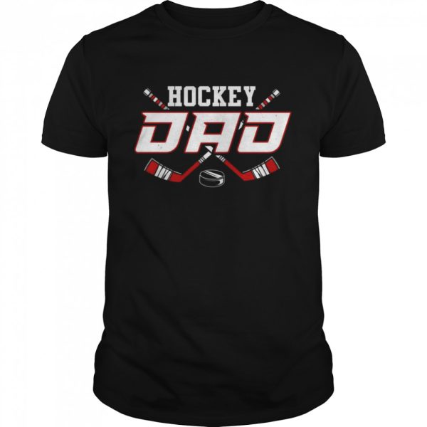 Hockey Dad Papa Father’s Day Vintage Shirt