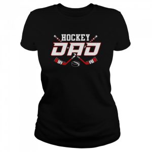 Hockey Dad Papa Father's Day Vintage Shirt 2