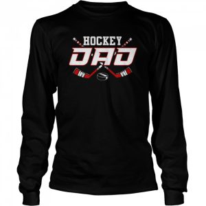 Hockey Dad Papa Father's Day Vintage Shirt 3