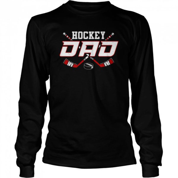 Hockey Dad Papa Father’s Day Vintage Shirt