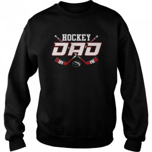 Hockey Dad Papa Father's Day Vintage Shirt 4