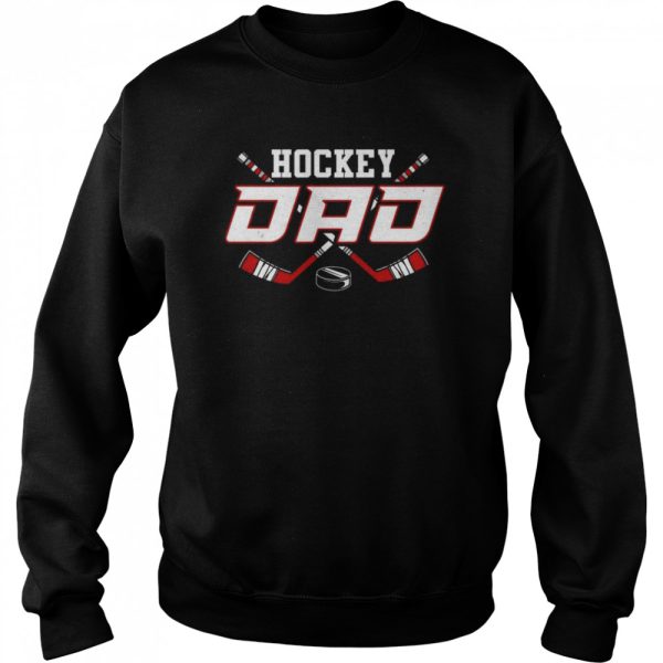 Hockey Dad Papa Father’s Day Vintage Shirt