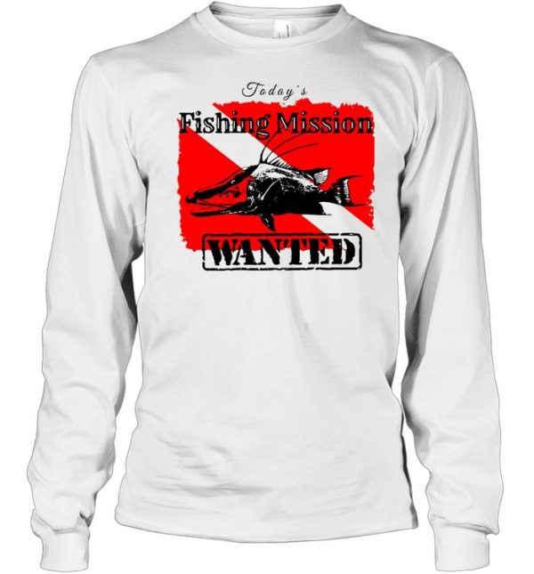 Hogfish Snapper Today’s Fishing Mission Wanted T-shirt