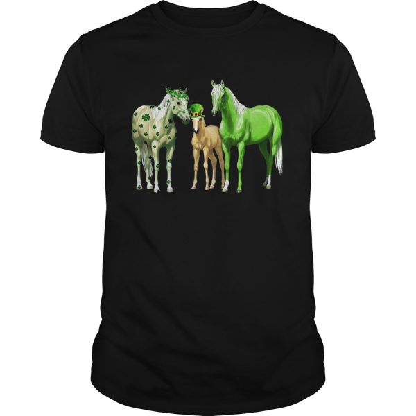 Horses Happy St Patricks Day shirt