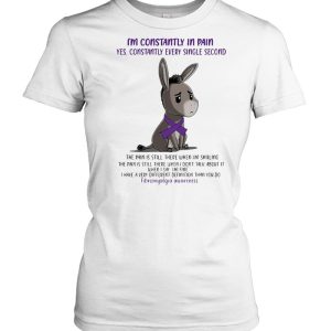 I’m Constantly In Pain Yes Constantly Every Single Second The Pain Is Stil There When I’m Smiling T-shirt