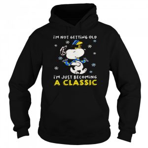 I'm Not Getting Old I'm Just Becoming A Classic Snoopy Vs Woodstock Shirt 5