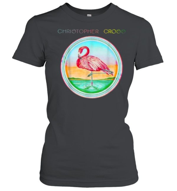 I Christophers Cross American Singer Music Flamingo T-Shirt