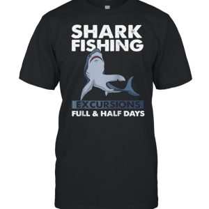 I Love Sharks Shark Fishing shirt