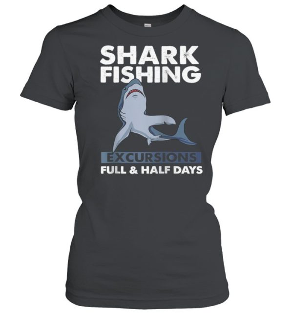 I Love Sharks Shark Fishing shirt