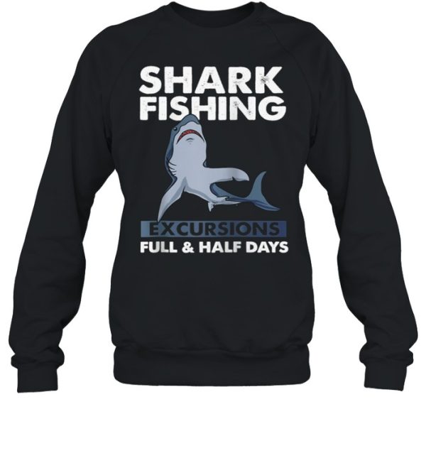 I Love Sharks Shark Fishing shirt