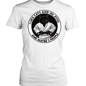 I like cat and Jiu Jitsu and maybe 3 people shirt 2