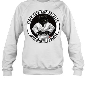 I like cat and Jiu Jitsu and maybe 3 people shirt 4