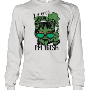 Im Irish St Patricks fun cat design shirt 3