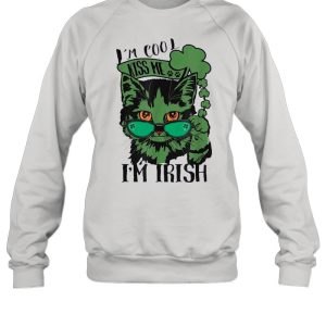 Im Irish St Patricks fun cat design shirt 4