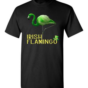 Irish Flamingo Funny St. Patrick Day T-Shirts