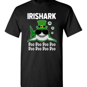 Irish Shark T-Shirts Funny St Patricks Day Tees