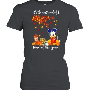 It’s The Most Wonderful Time Of The Year Mickey Autumn Shirt