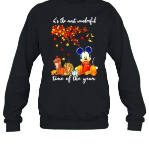 It's The Most Wonderful Time Of The Year Mickey Autumn Shirt 4