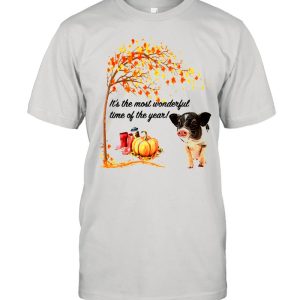 It’s The Most Wonderful Time Of The Year Pig Autumn Fall shirt