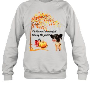 It's The Most Wonderful Time Of The Year Pig Autumn Fall shirt 4