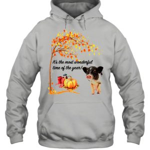 It's The Most Wonderful Time Of The Year Pig Autumn Fall shirt 5