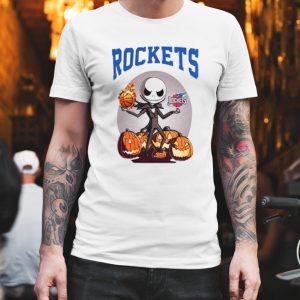 Jack Skellington Houston Rockets Halloween shirt 1