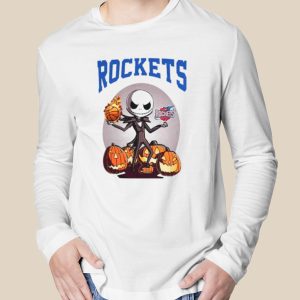 Jack Skellington Houston Rockets Halloween shirt 3