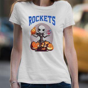 Jack Skellington Houston Rockets Halloween shirt 4