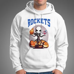 Jack Skellington Houston Rockets Halloween shirt 5