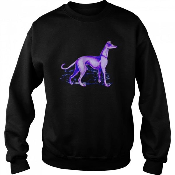 Jared Purple dog shirt