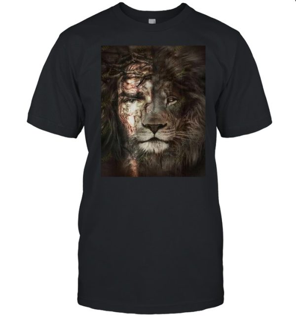 Jesus And Lion shirt