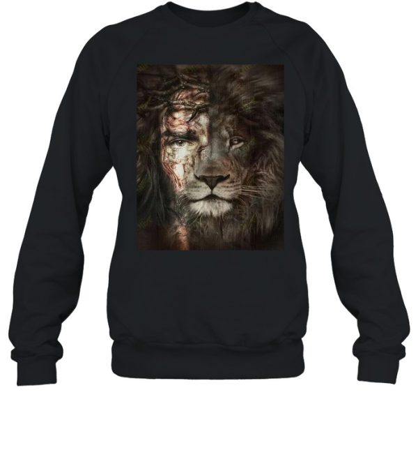 Jesus And Lion shirt