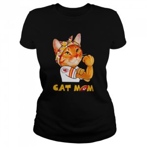 Kansas City Chiefs cat Mom shirt 2