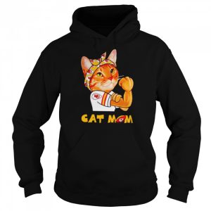 Kansas City Chiefs cat Mom shirt 5