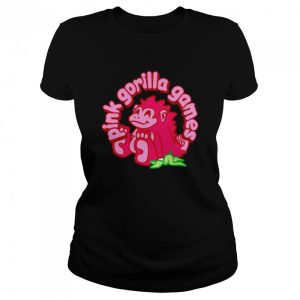 Kelsey Lewin Pink Gorilla Games shirt 2