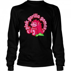 Kelsey Lewin Pink Gorilla Games shirt 3