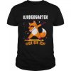 Kinder Kindergarten Anfang Geschenk Kindergartenkind 2021 Fuchs Shirt