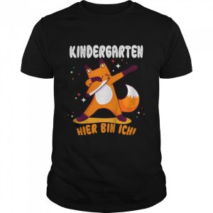 Kinder Kindergarten Anfang Geschenk Kindergartenkind 2021 Fuchs Shirt 1