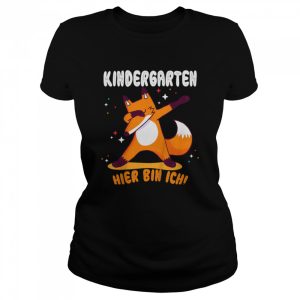 Kinder Kindergarten Anfang Geschenk Kindergartenkind 2021 Fuchs Shirt 2