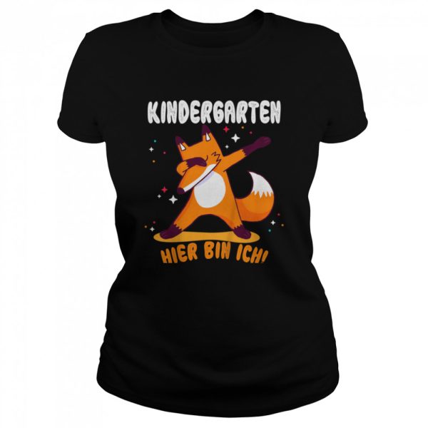 Kinder Kindergarten Anfang Geschenk Kindergartenkind 2021 Fuchs Shirt