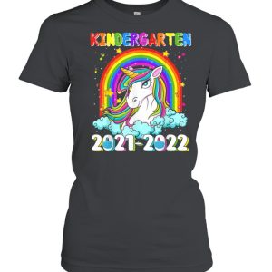 Kindergarten 20212022 Unicorn Rainbow Back To School shirt 2